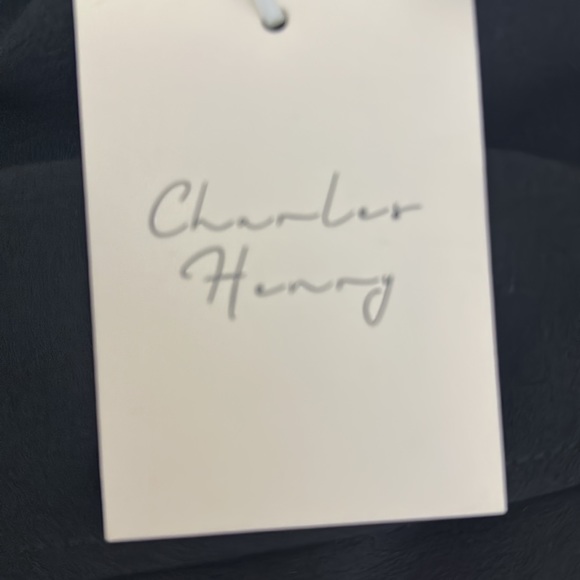 Charles Henry Strapless Dress Size S P Black Mini Above Knee Length Ruffle Top - Picture 6 of 8